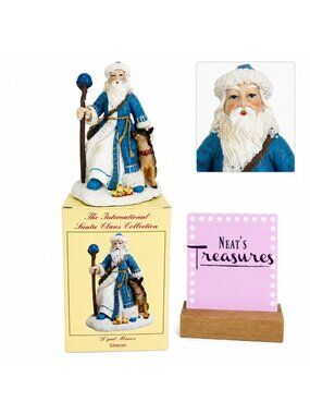 The International Santa Claus 2005 D'YED MOROZ SIBERIAN 5" Christmas Figurine